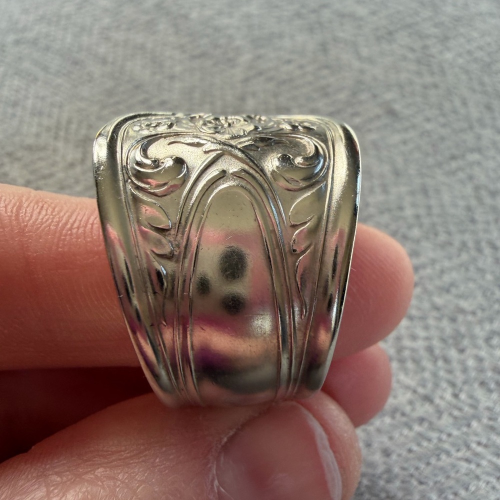 Handmade Spoon Ring - Picture 10 of 14